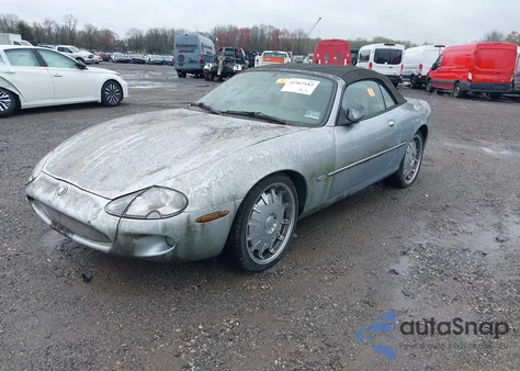 1997 Jaguar Xk8 из США, поврежденный, VIN SAJGX2742VC016027
